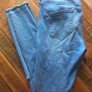 Madewell Skinny Ripped High Rise Jeans